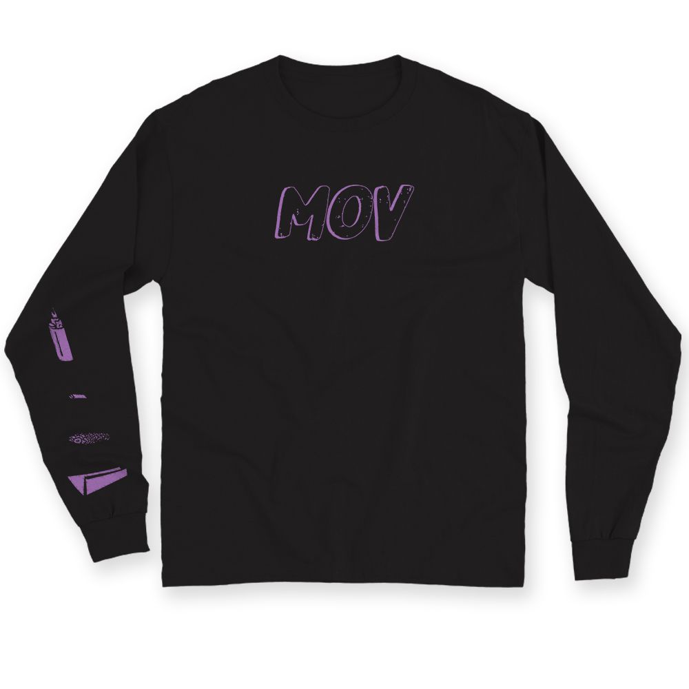 Camiseta Manga Longa Preta Passo a Passo