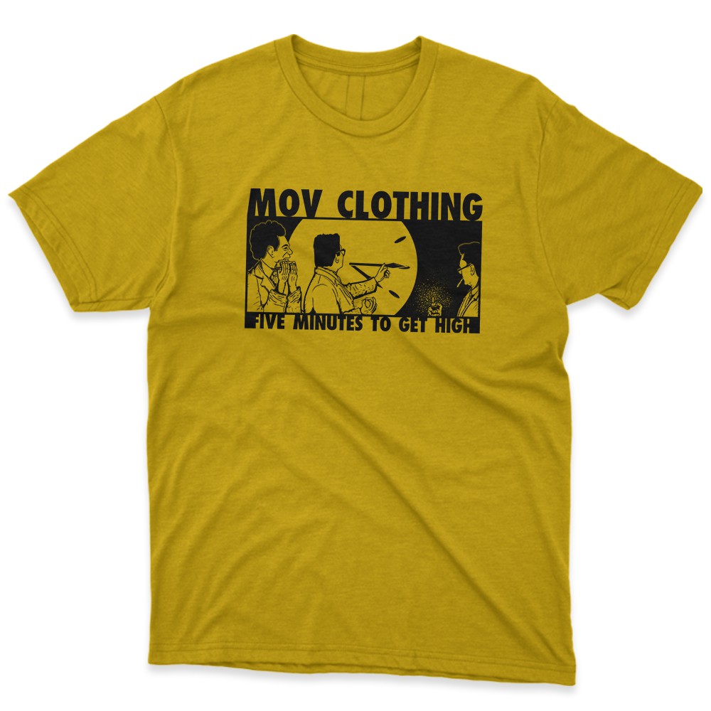 Camiseta Amarela 5 Minutes To Get High