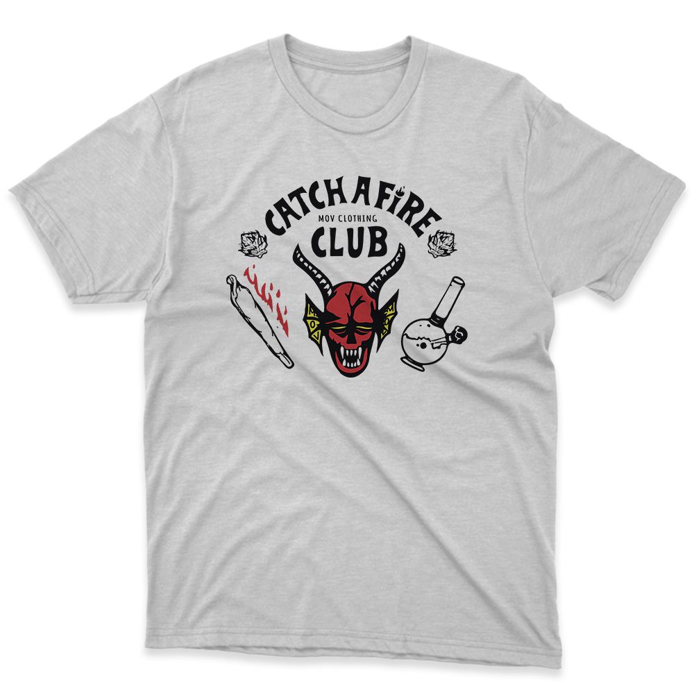 Camiseta Branca Catch A Fire Club