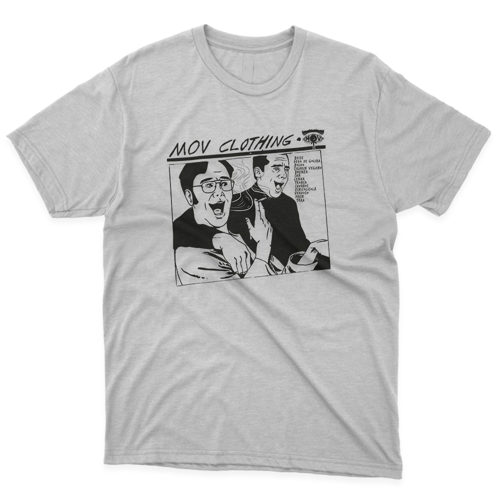 Camiseta Branca Scott & Schurute