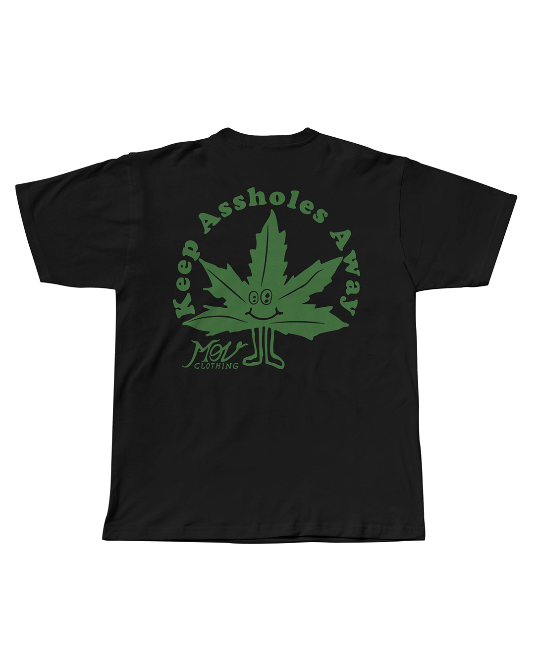 Camiseta Preta Folhinha