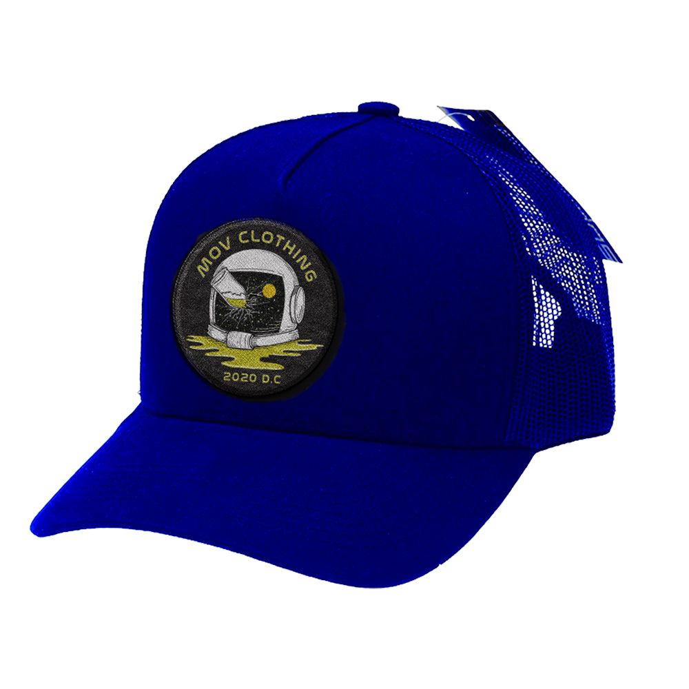 Boné Trucker Azul Astronauta