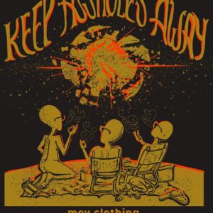 Camiseta Preta Burned Up