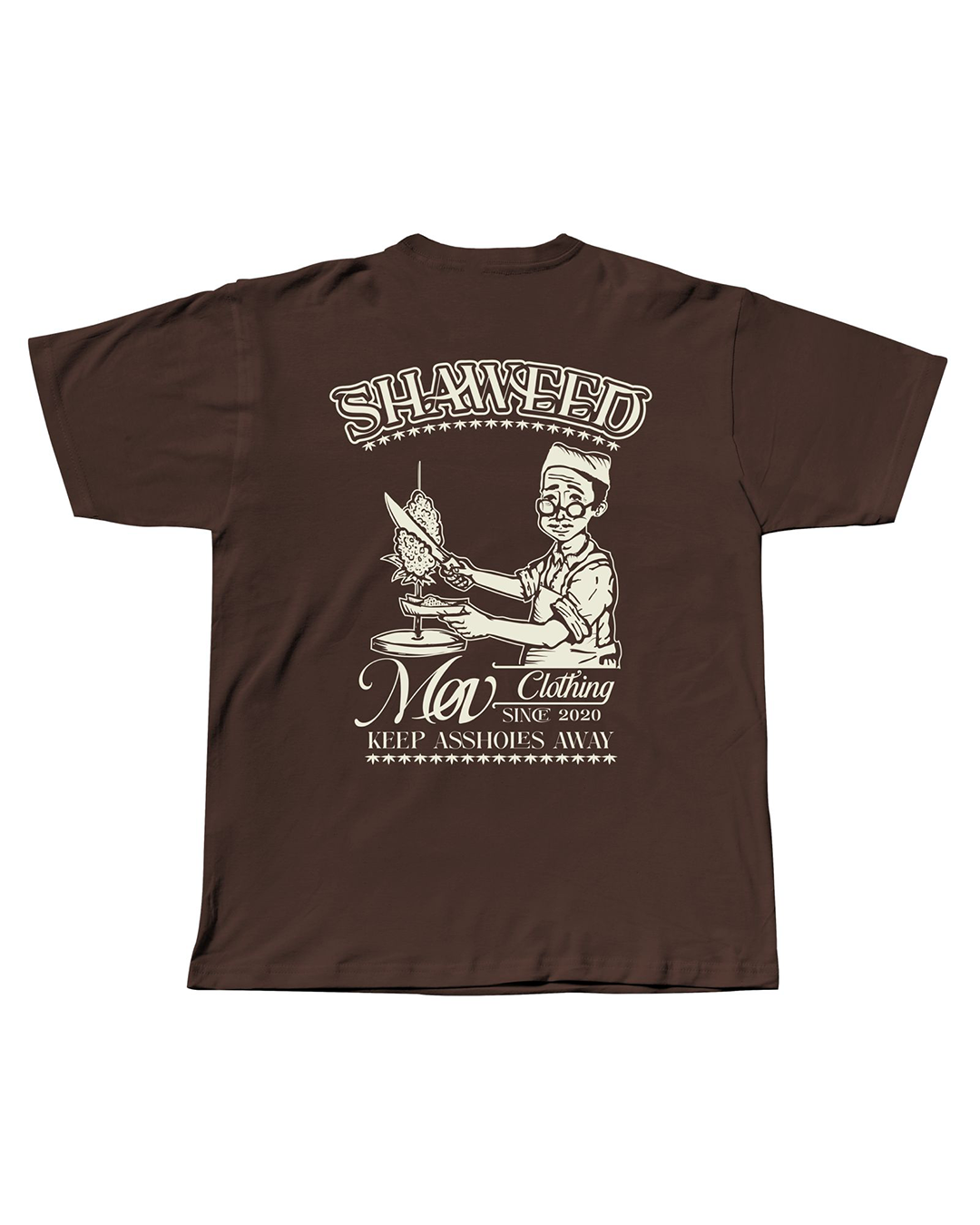 Camiseta Marrom Shaweed